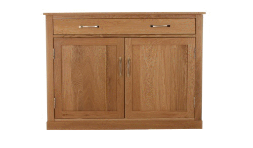 Mobel Oak Hidden Home Office