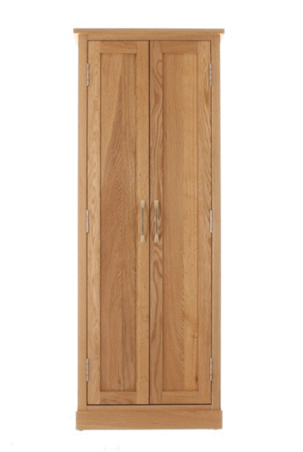 Mobel Oak DVD Storage Cupboard