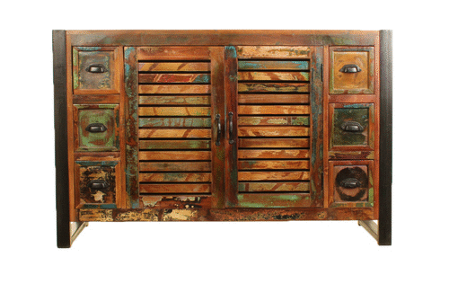 Urban Chic 6 Drawer Sideboard