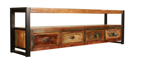 Urban Chic Open Widescreen Television Cabinet
