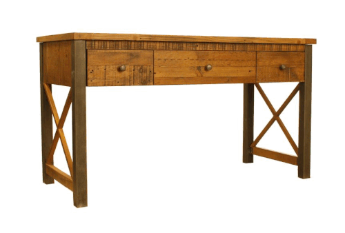 Urban Elegance Reclaimed Home Office Desk / Dressing Table