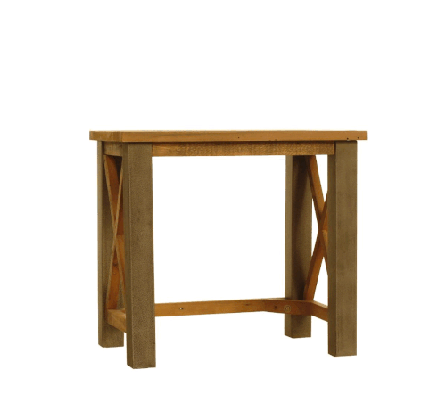Urban Elegance Reclaimed Open Front Side / Lamp Table