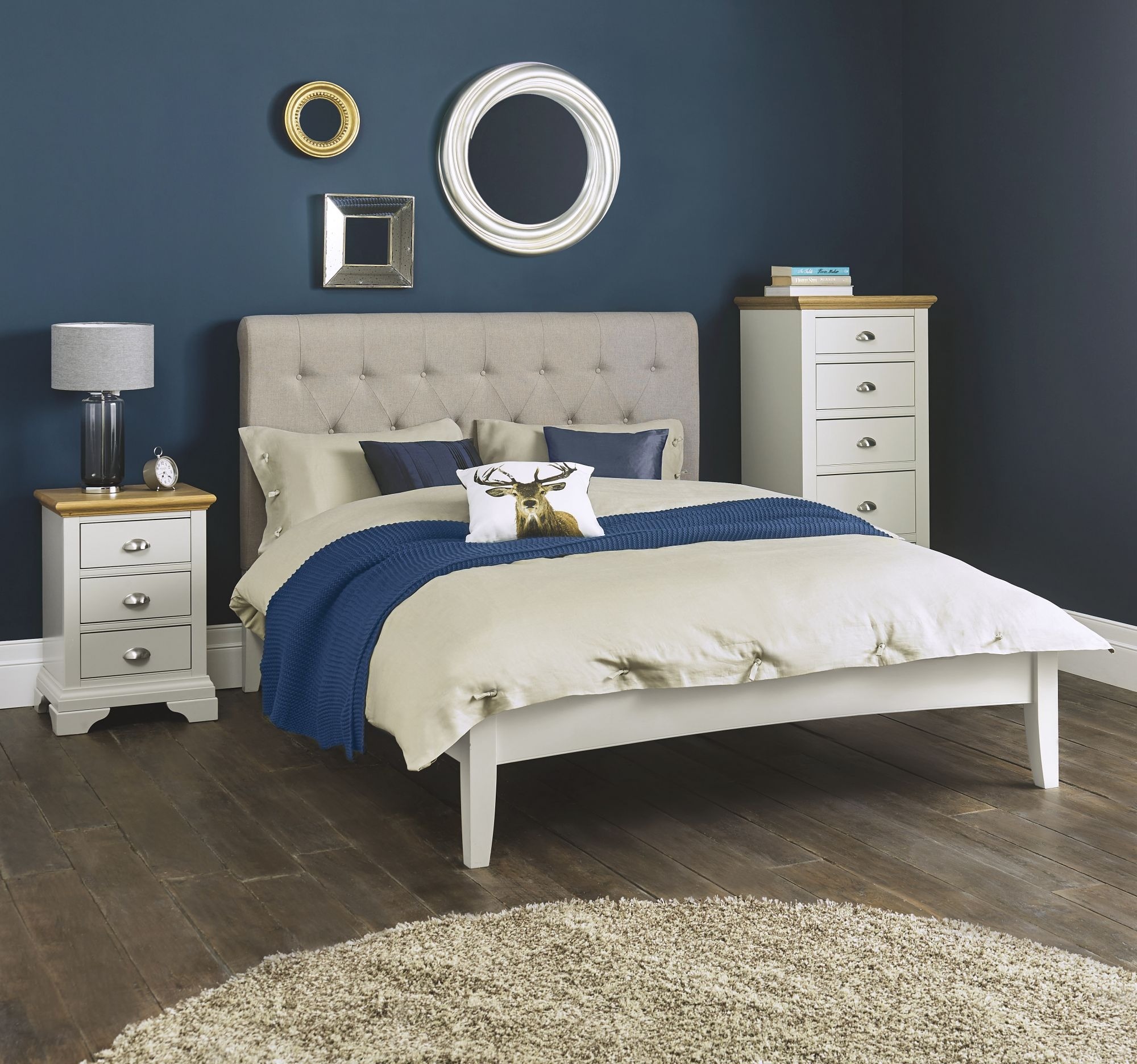 Hampstead Soft Grey & Oak Bedroom