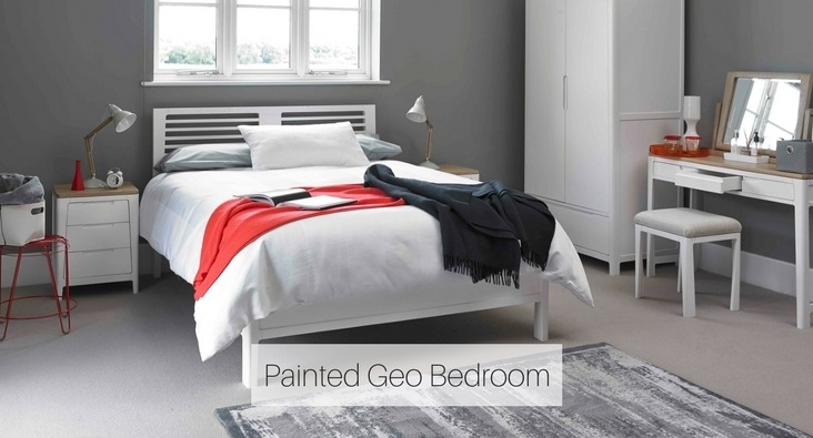 Painted Geo Bedroom