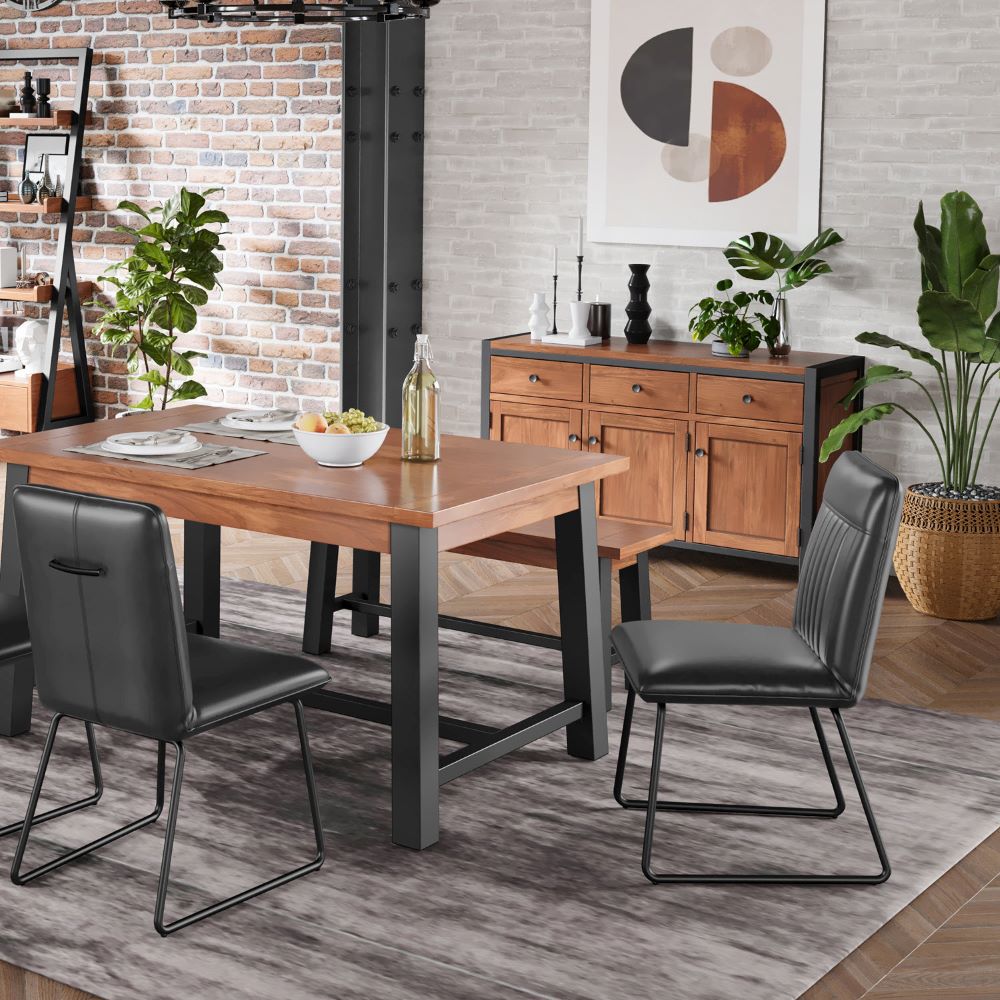 Wooden Table & Chairs