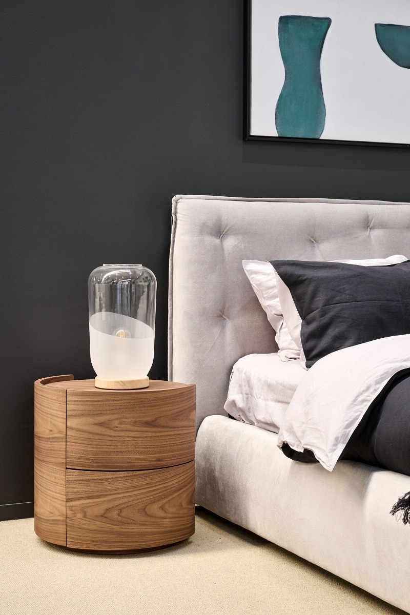 Dexter Bedside Table - Walnut - Pair by Tommy Franks | Style Our Home
