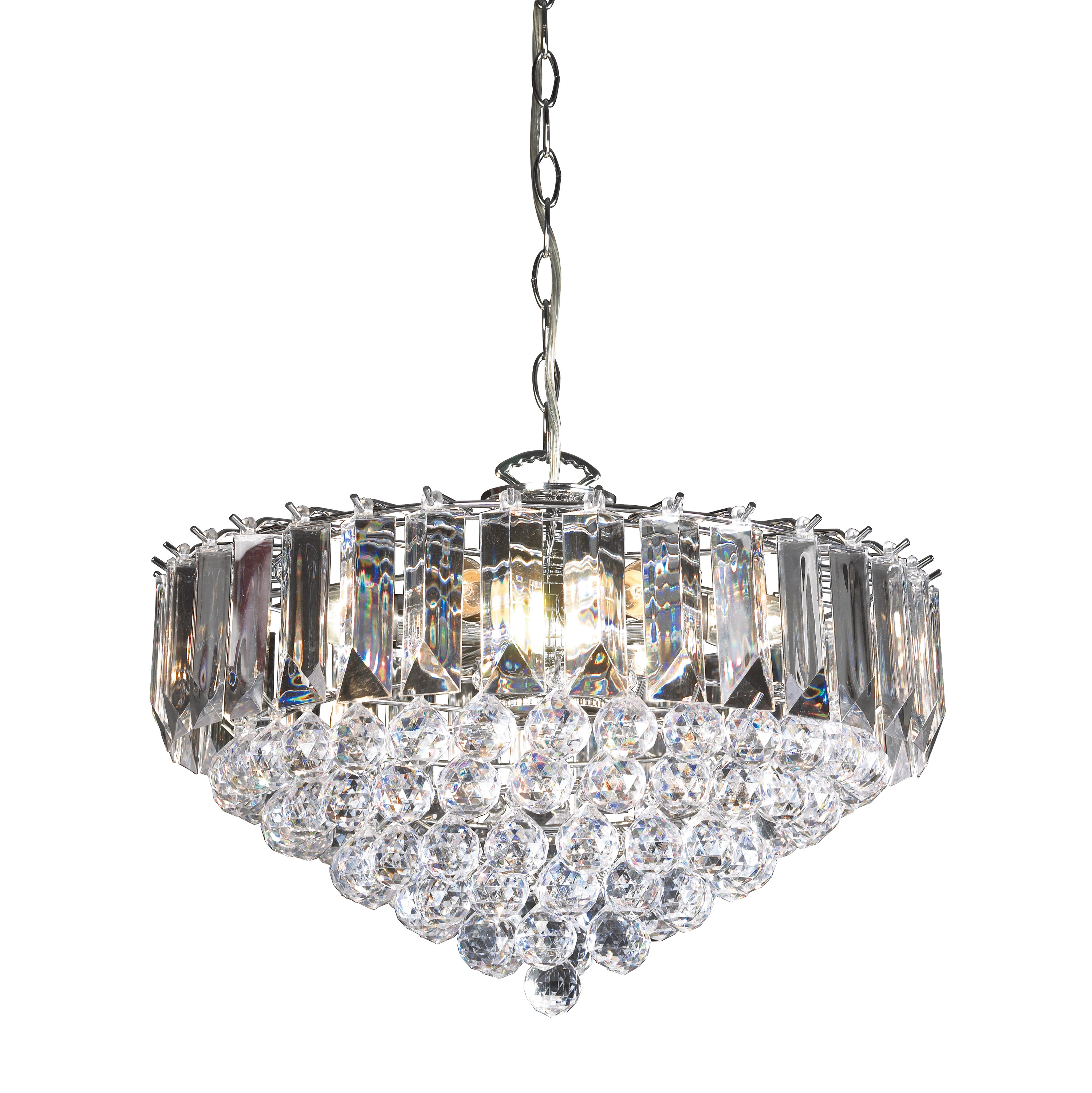 Fargano 6 Pendant Light Chrome by Gallary Living | Style Our Home