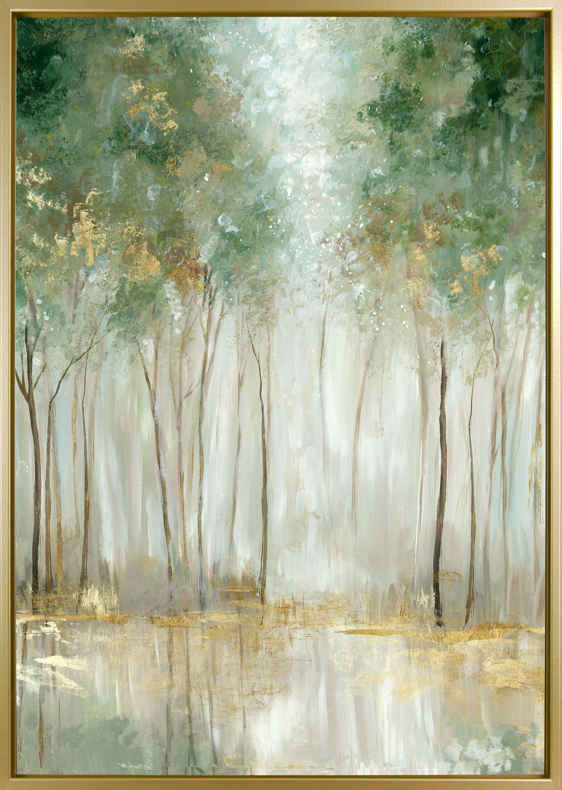 Green & Gold Forest by Camelot Pictures | Style Our Home