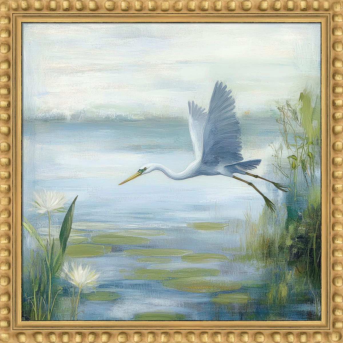 Heron over Gentle Waters II by Camelot Pictures | Style Our Home