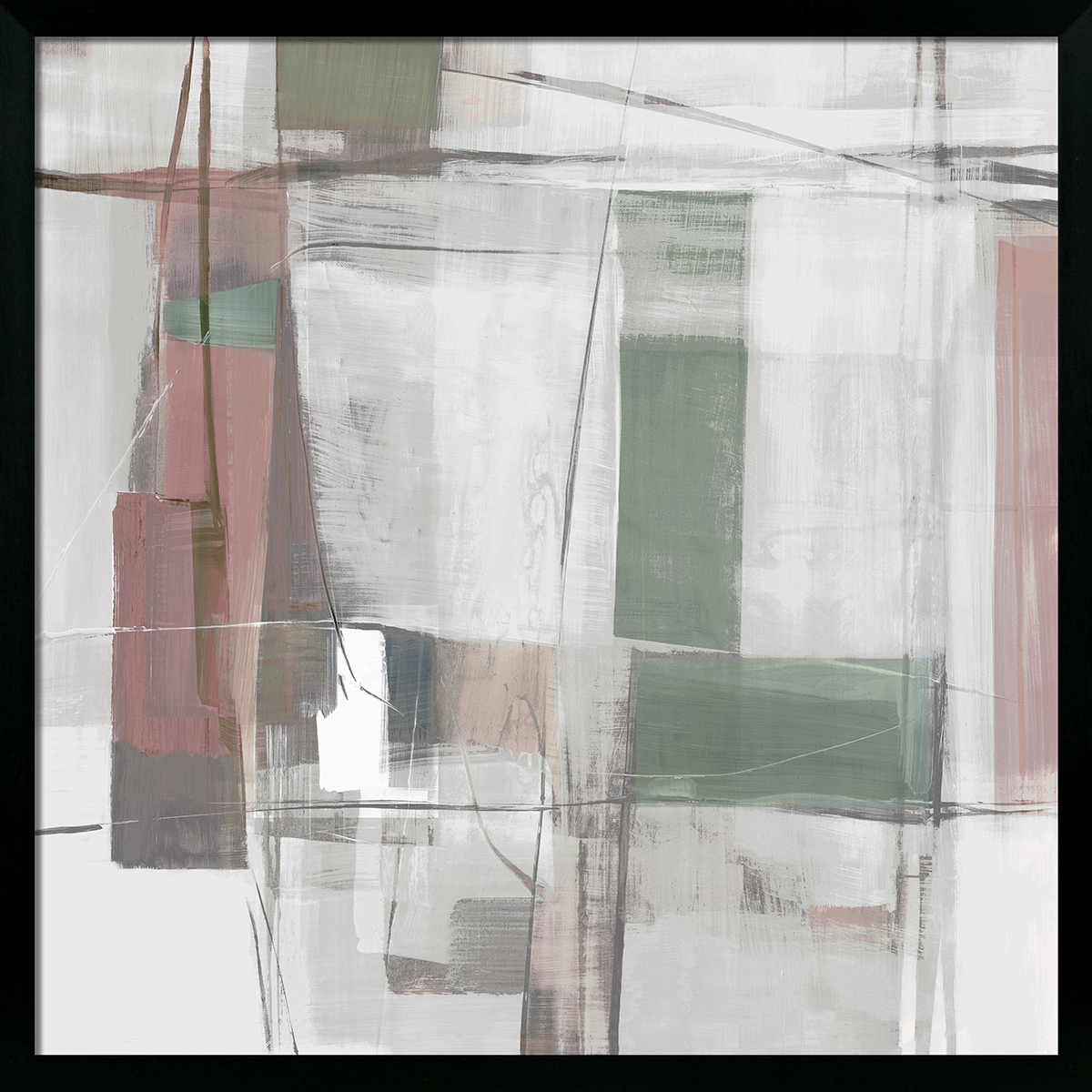 Green & Rose Fragments I by Camelot Pictures | Style Our Home