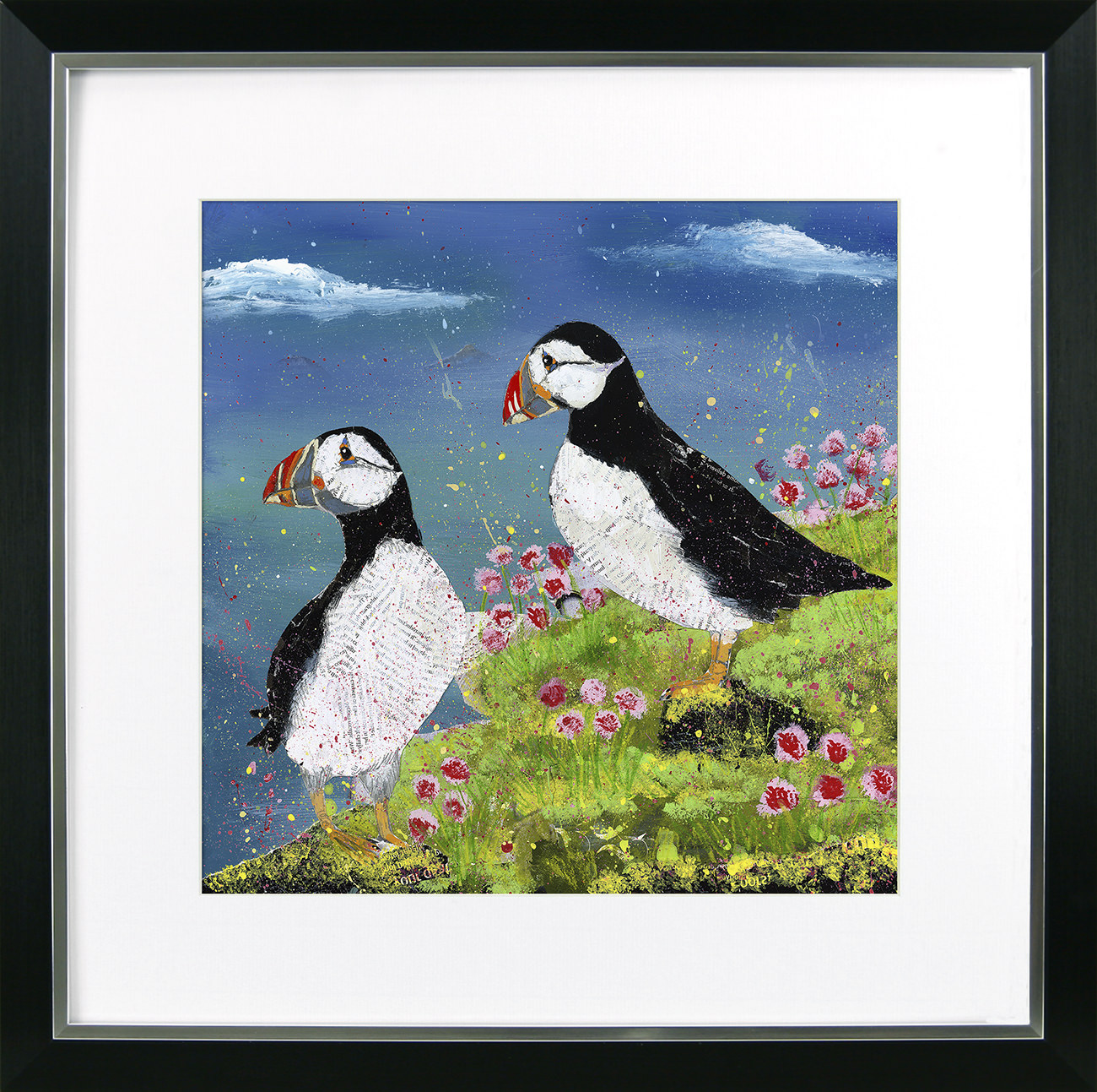 At the Coast 2 – Cliff Top Puffins by Camelot Pictures | Style Our Home