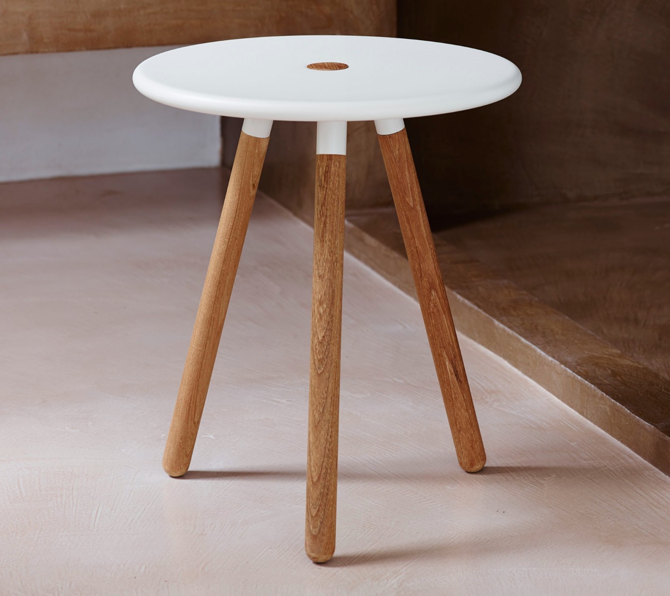 Area Side Table/Stool - White by Cane-Line - Style Our Home