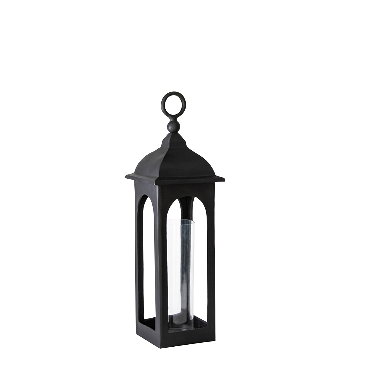 Halden Floor Lantern Black Large by Ora Designs | Style Our Home