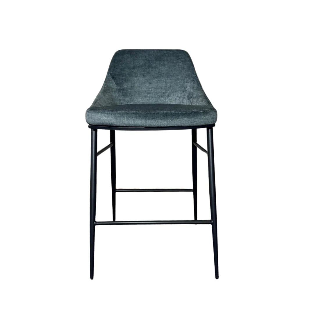 Vai Barstool - Bella Velour Pacific by Tommy Franks | Style Our Home
