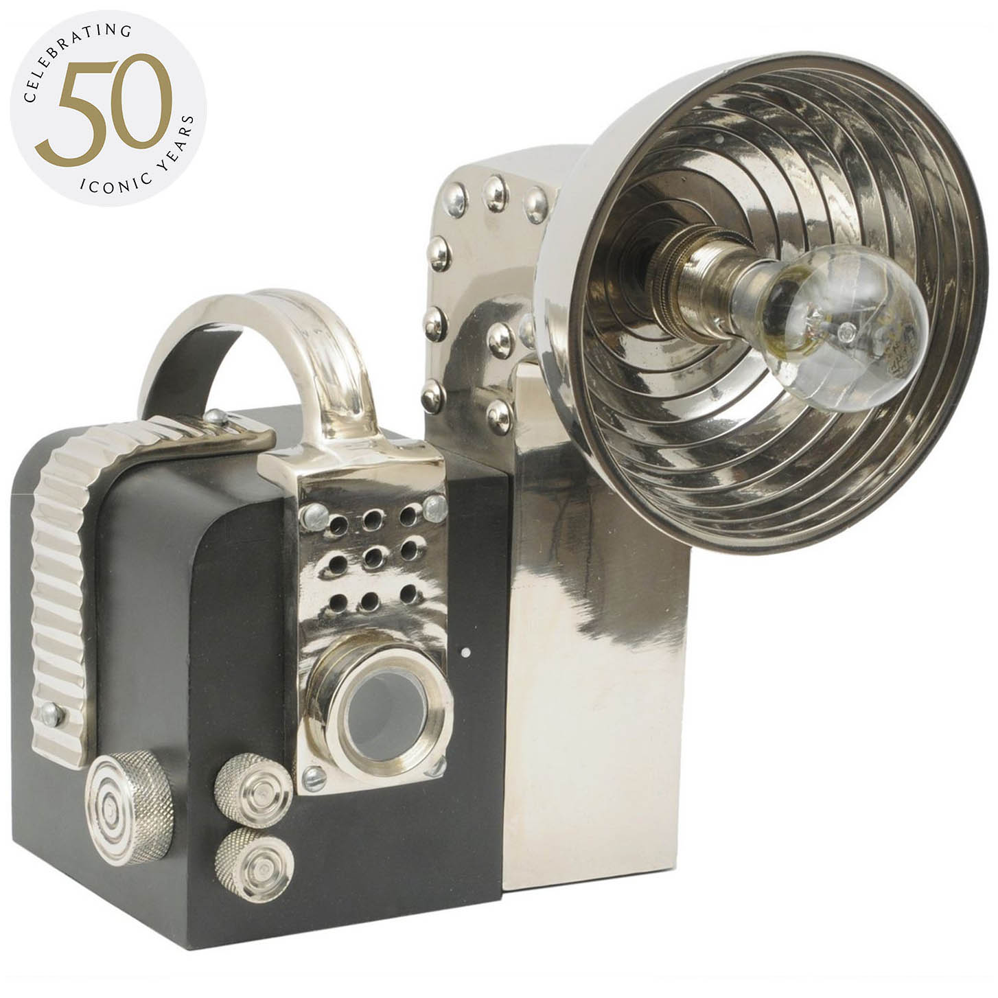 Leyton Camera Lamp B22 40W by Ora Designs | Style Our Home