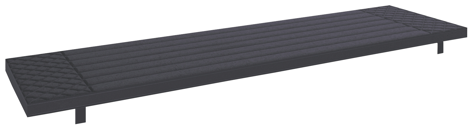 Franklin 140 Bench Seat Pad – Grey by Classic Furniture | Style Our Home