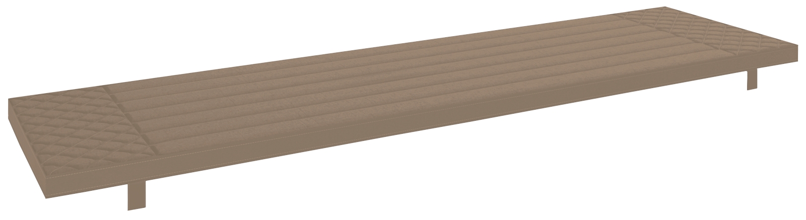 Franklin 140 Bench Seat Pad – Taupe by Classic Furniture | Style Our Home