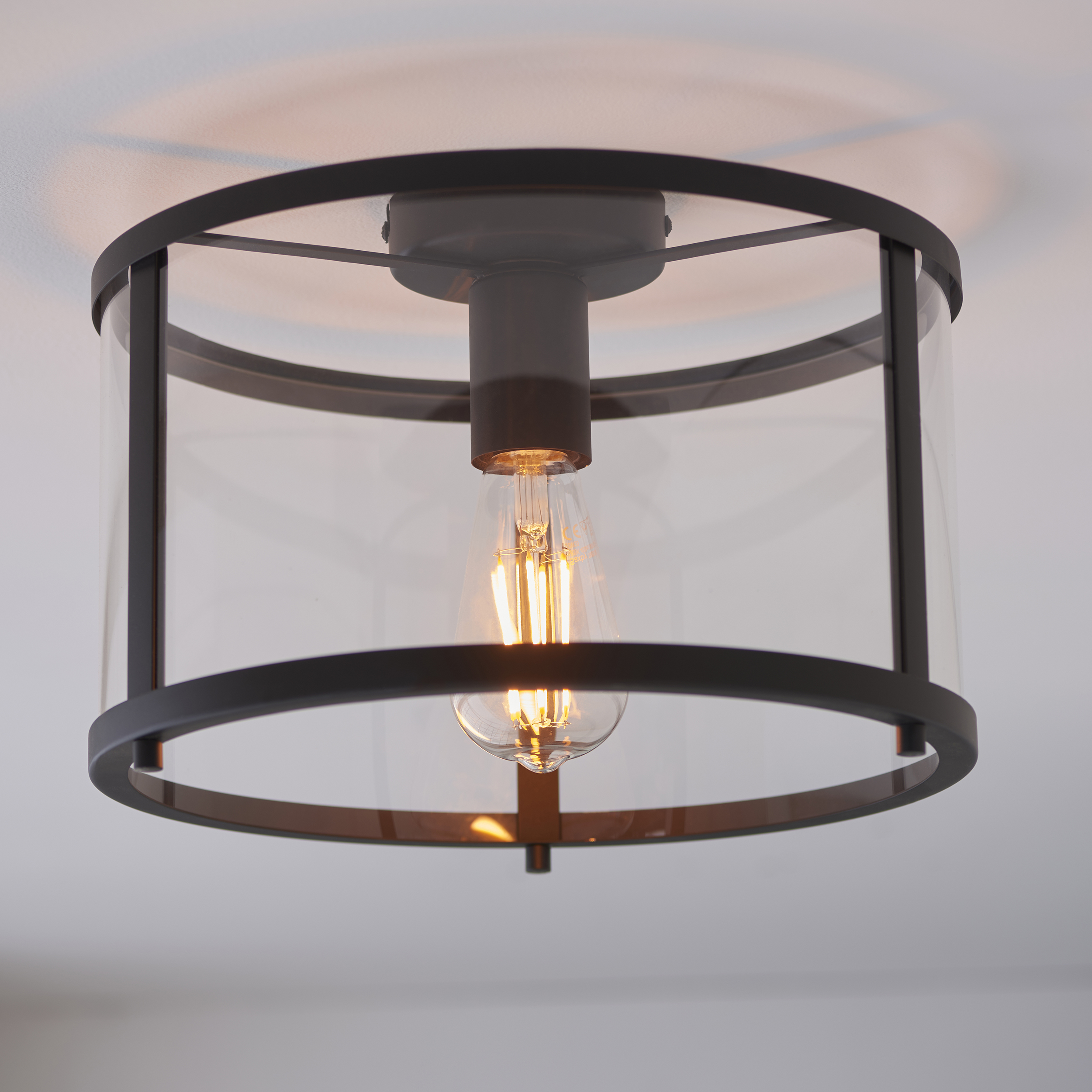 Hoptano 1 Ceiling Light Black by Gallary Living | Style Our Home