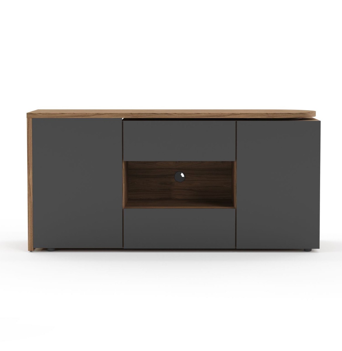 TANGO DESK 160 WALNUT by Temahome | Style Our Home