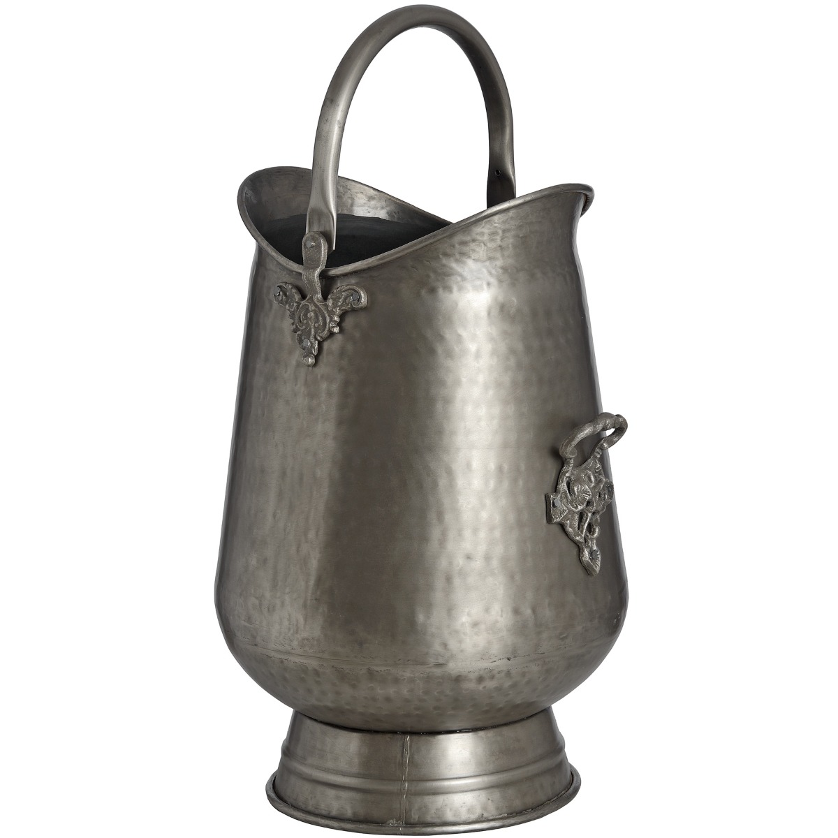 Antique Pewter Coal Bucket by Hill Interiors | Style Our Home