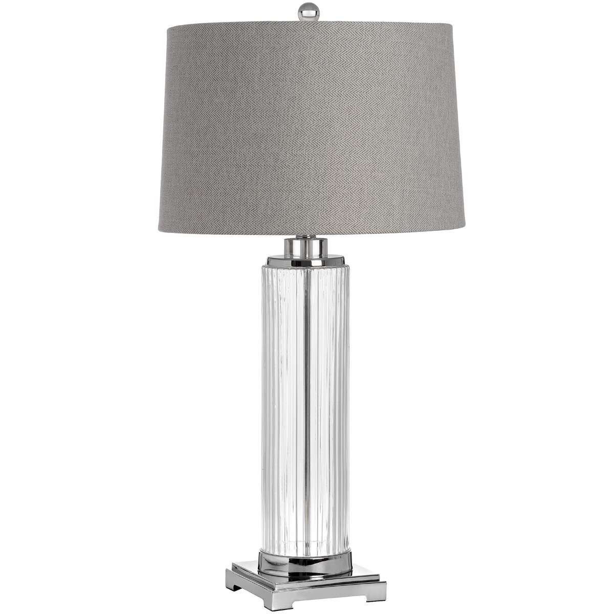Roma Glass Table Lamp by Hill Interiors | Style Our Home