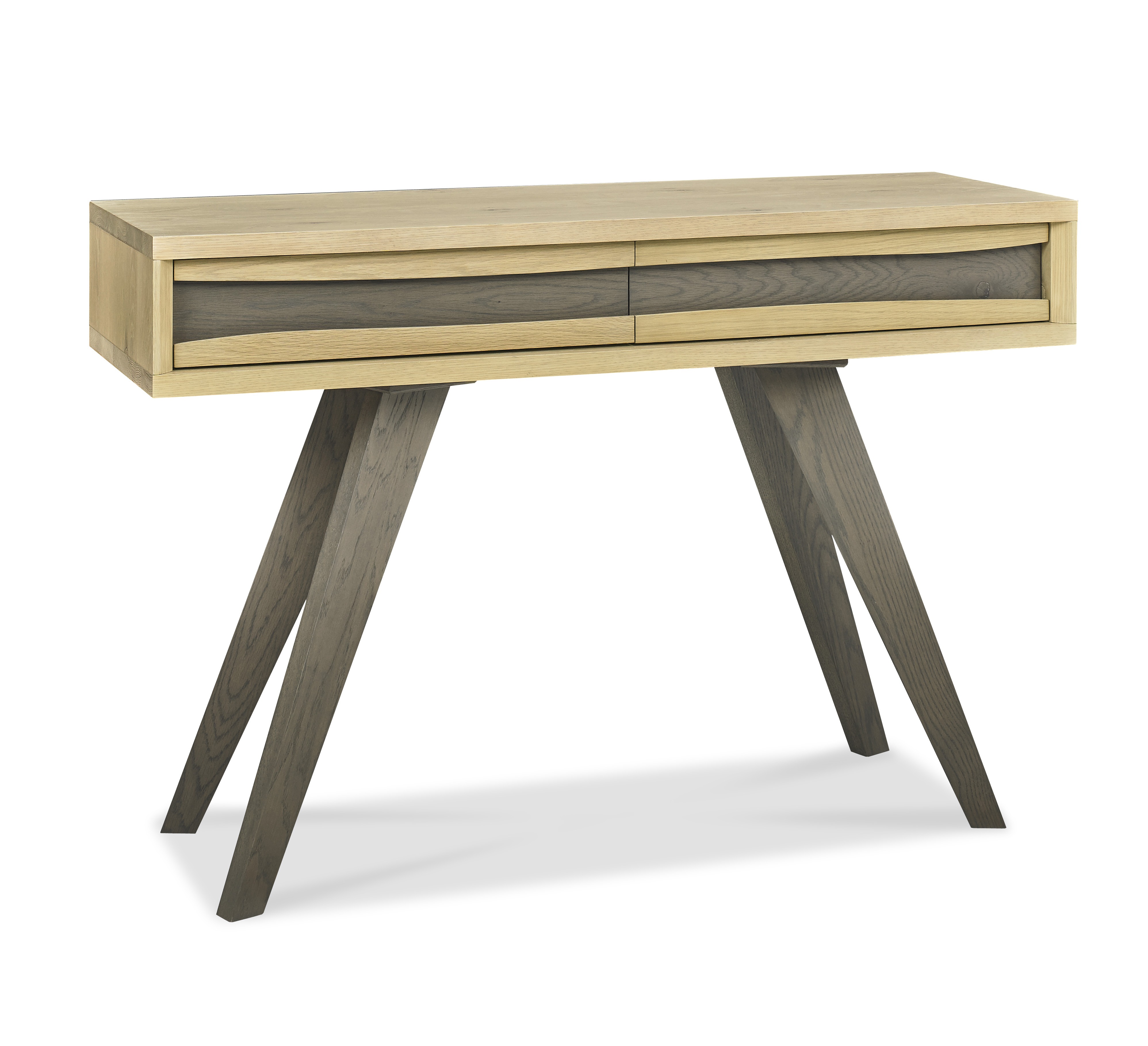 Bentley Designs Cadell Aged Oak Console Table With Drawer 