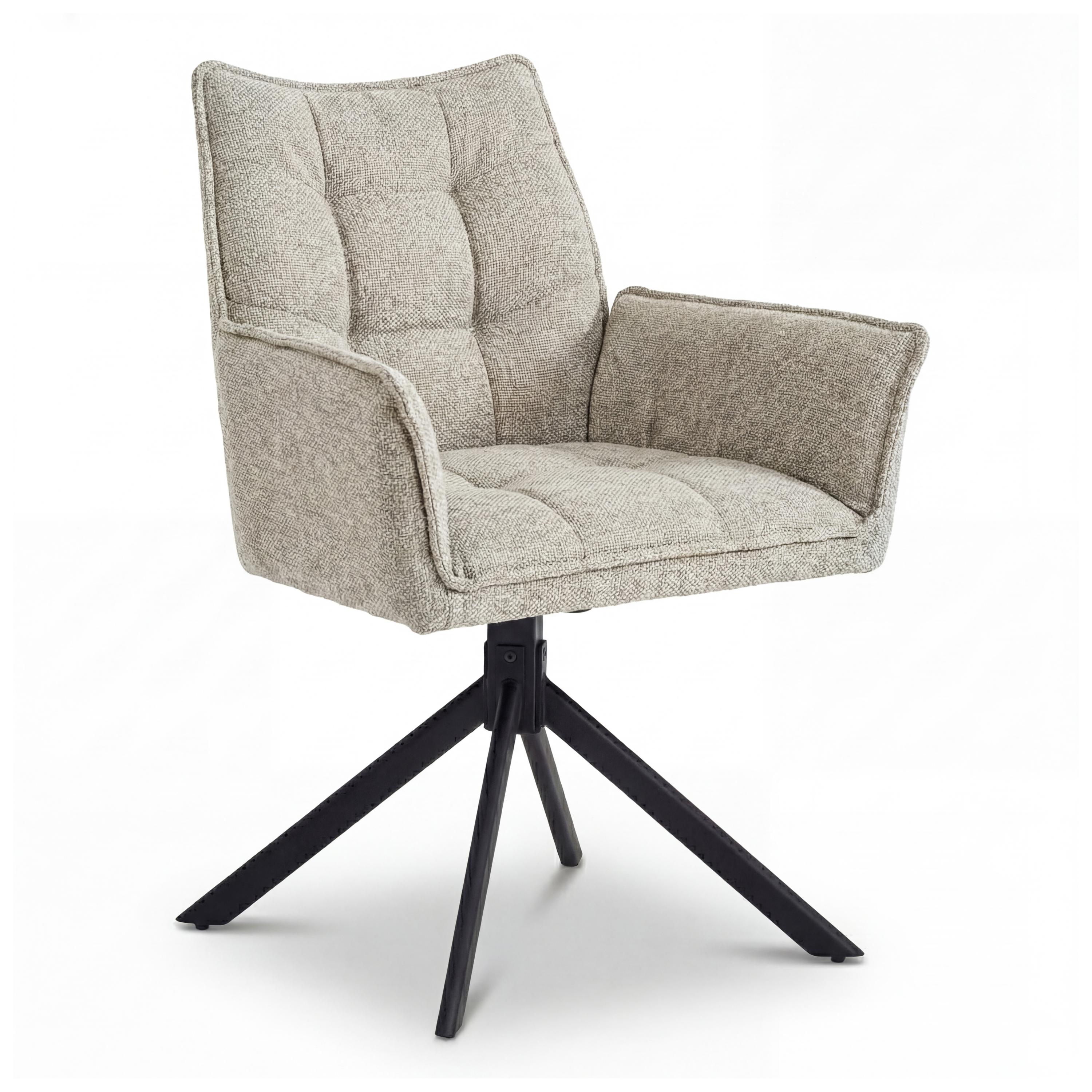 Halcyora Swivel Dining Chair (2pk) by Shankar | Style Our Home