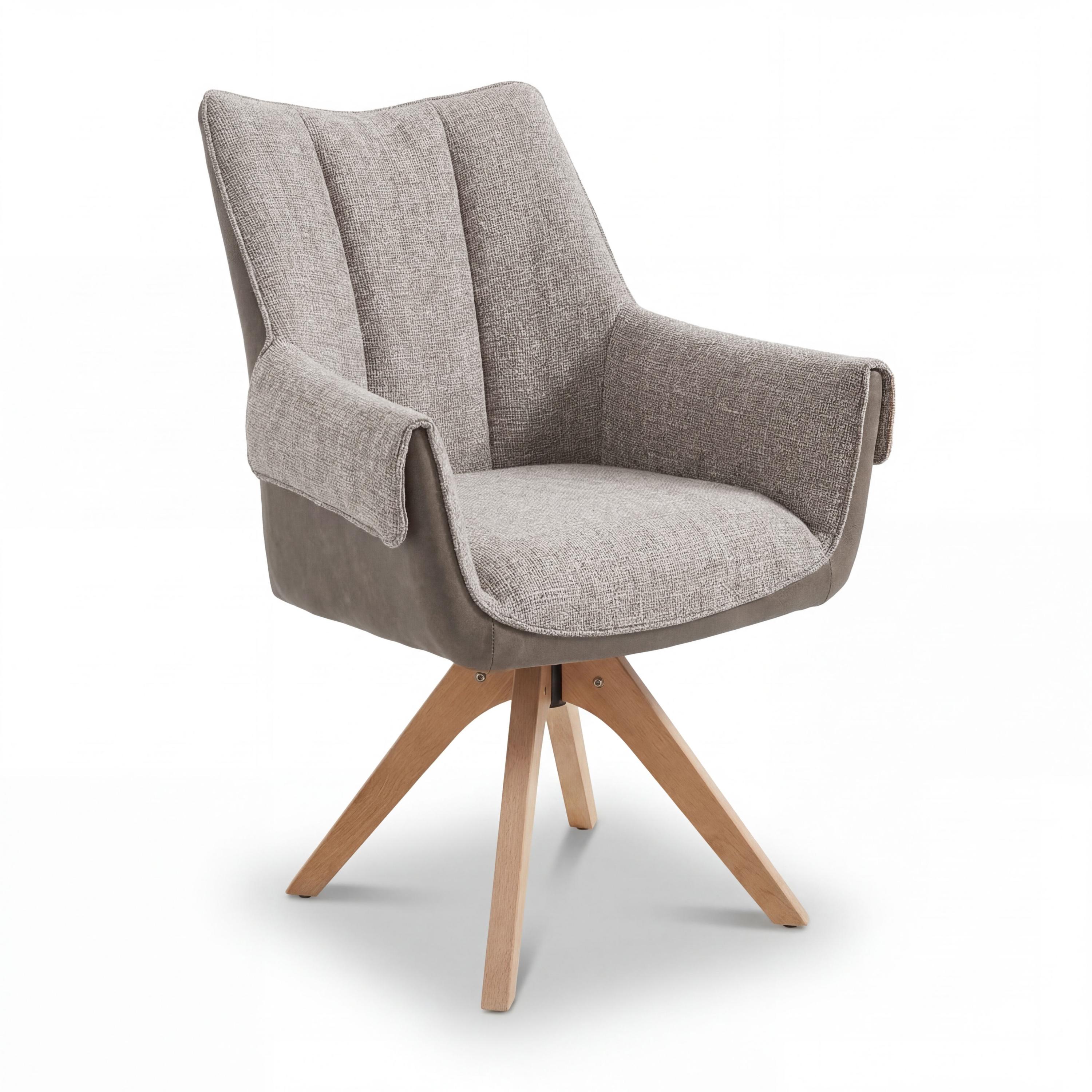 Iversley Swivel Dining Chair (2pk) by Shankar | Style Our Home