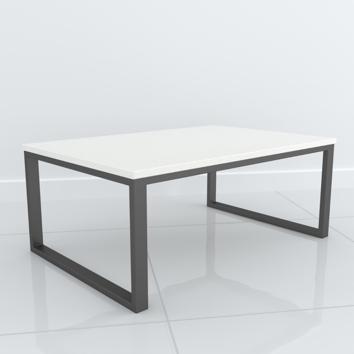 Studio Line Coffee Table in White & Black by Steve Bristow | Style Our Home