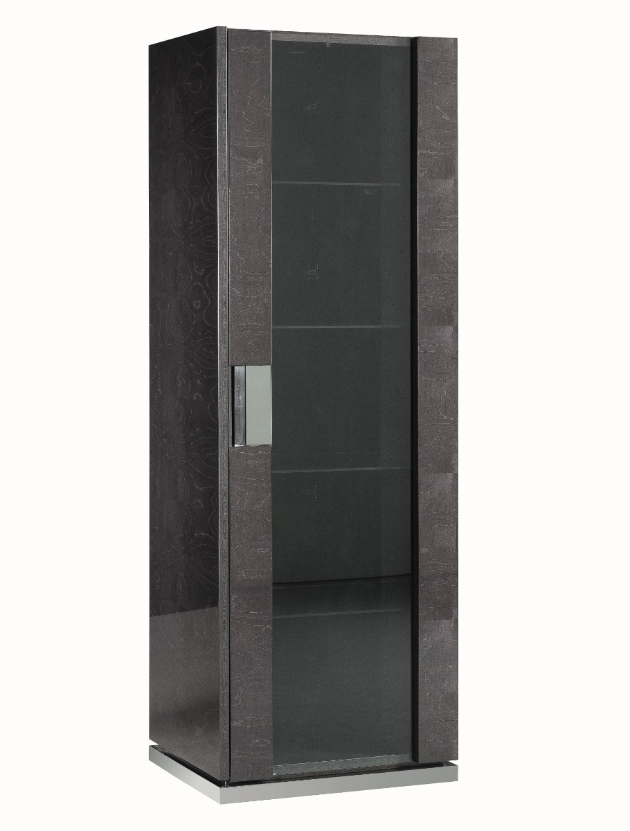 Heritage 1 Door Right Curio Cabinet by ALF Italia| Style Our Home