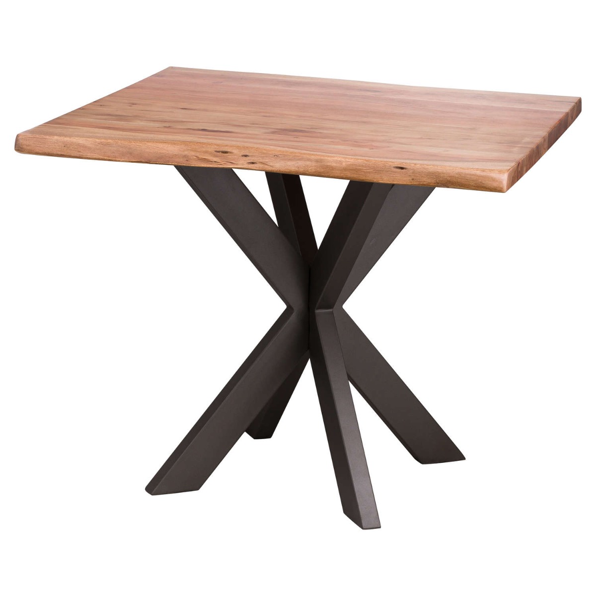 Live Edge Collection Square Dining Table by Hill Interiors | Style Our Home