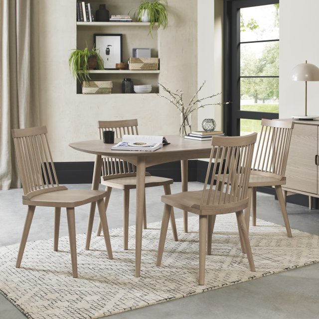 Ilva Oak Spindle Chair (Pair) - Style Our Home