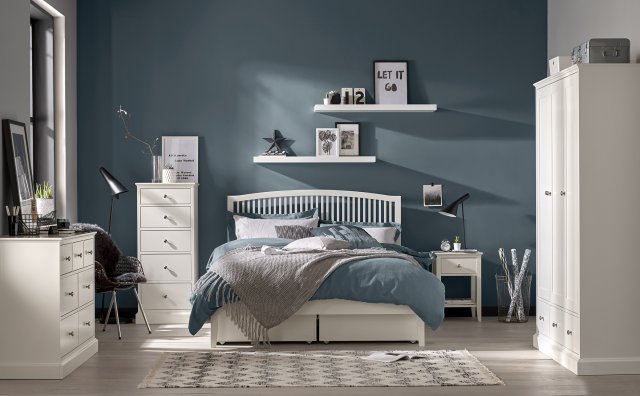 Ashby White Double Wardrobe - Style Our Home