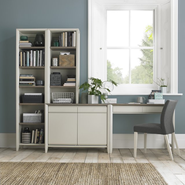 Bergen Grey Washed Oak & Soft Grey Narrow Top Unit - Style Our Home