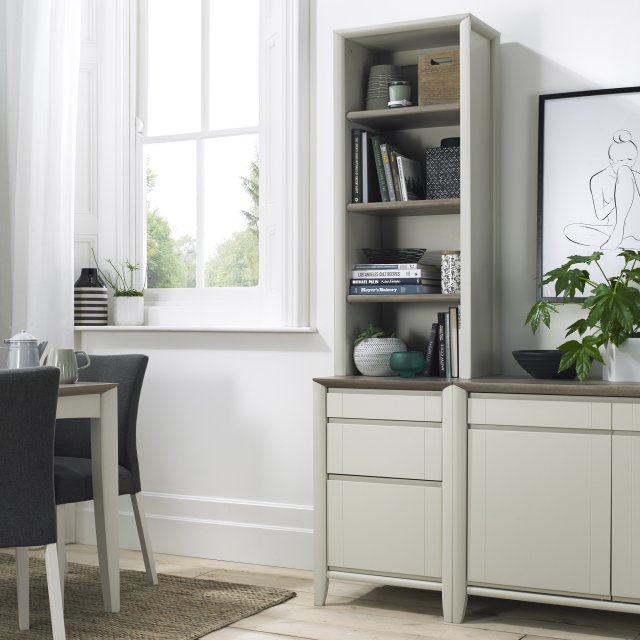 Bergen Grey Washed Oak & Soft Grey Filing Cabinet - Style Our Home