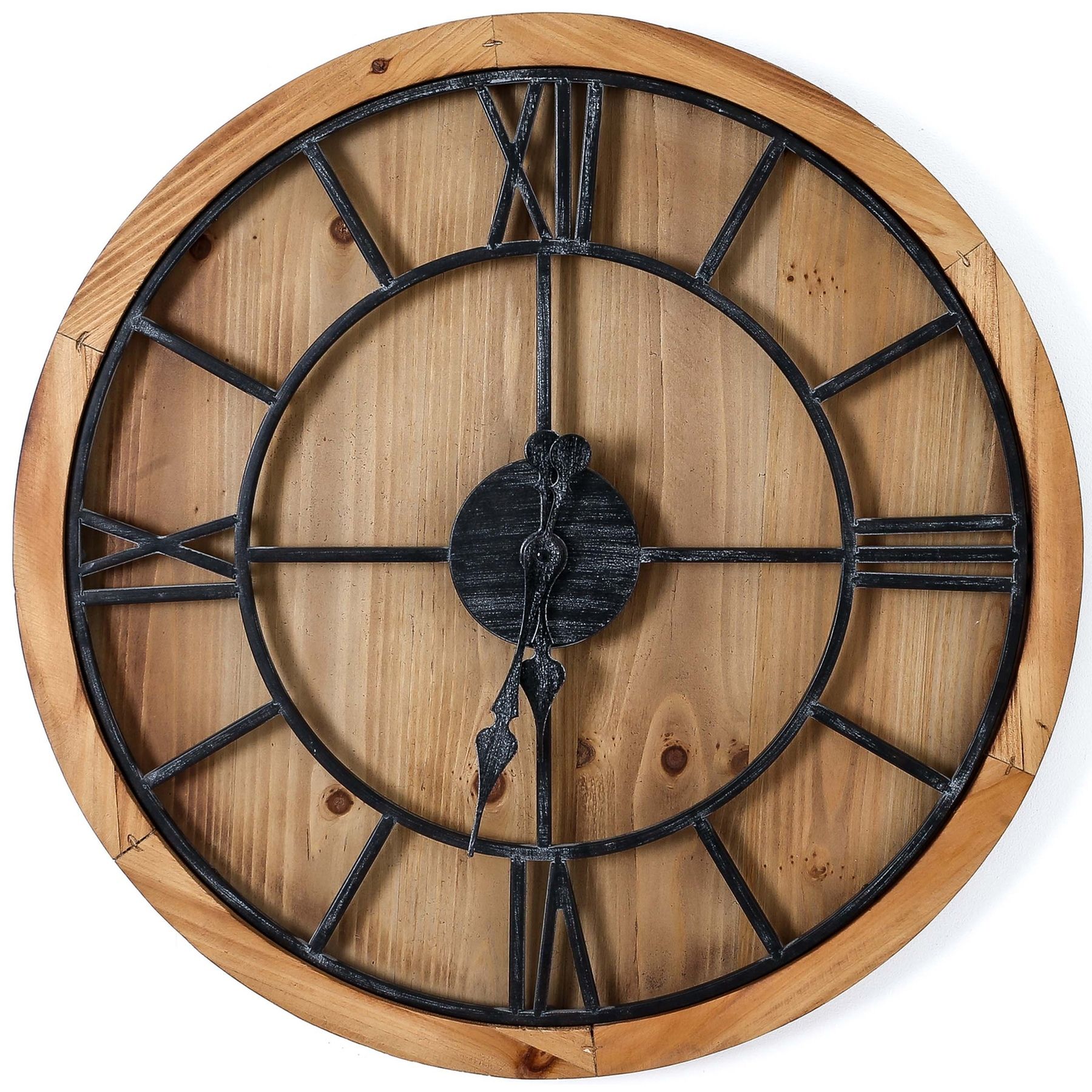 Williston Large Wooden Wall Clock by Hill Interiors | Style Our Home