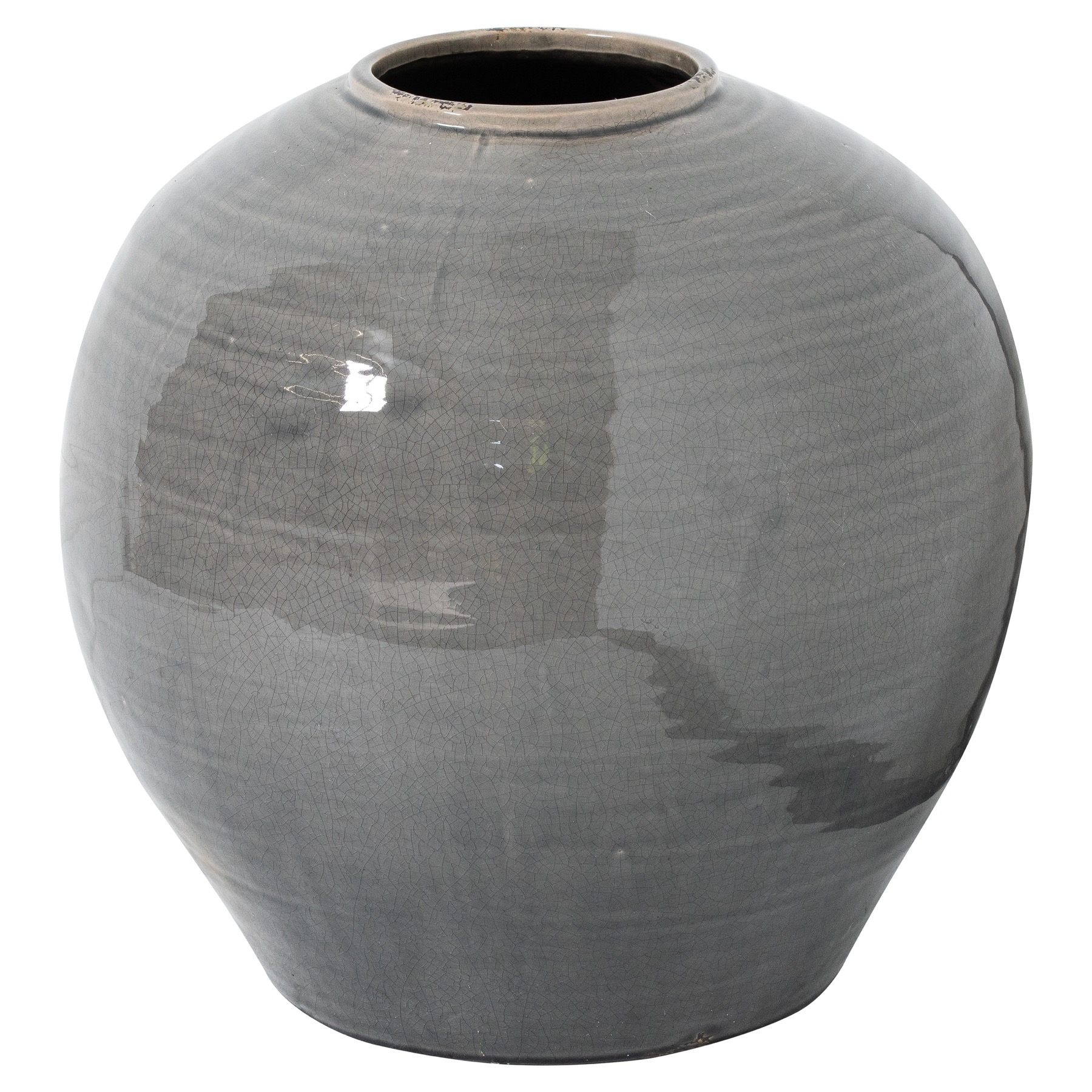 Garda Grey Glazed Regola Vase by Hill Interiors | Style Our Home  
