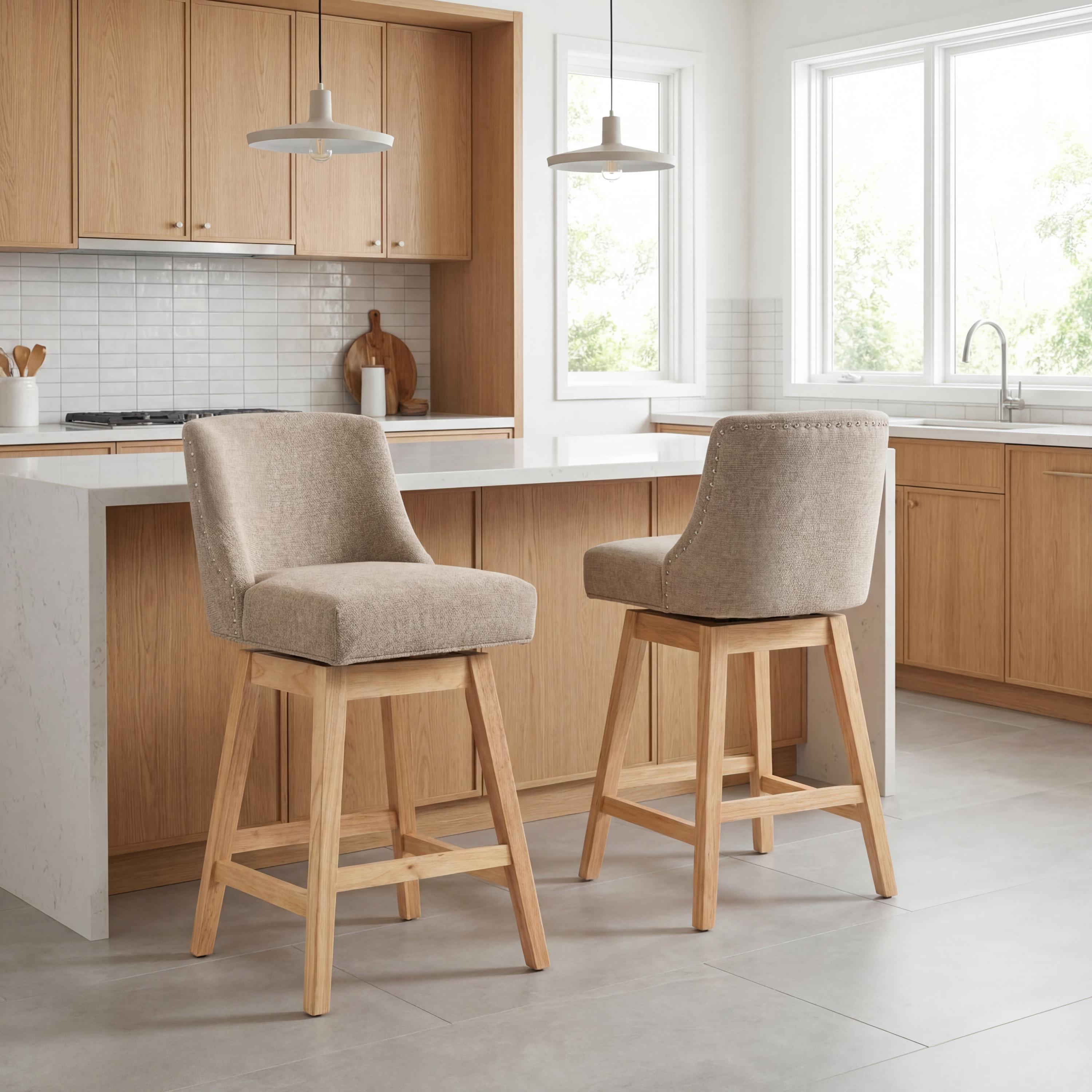 Lancasden Bar Stool (2pk) by Shankar | Style Our Home