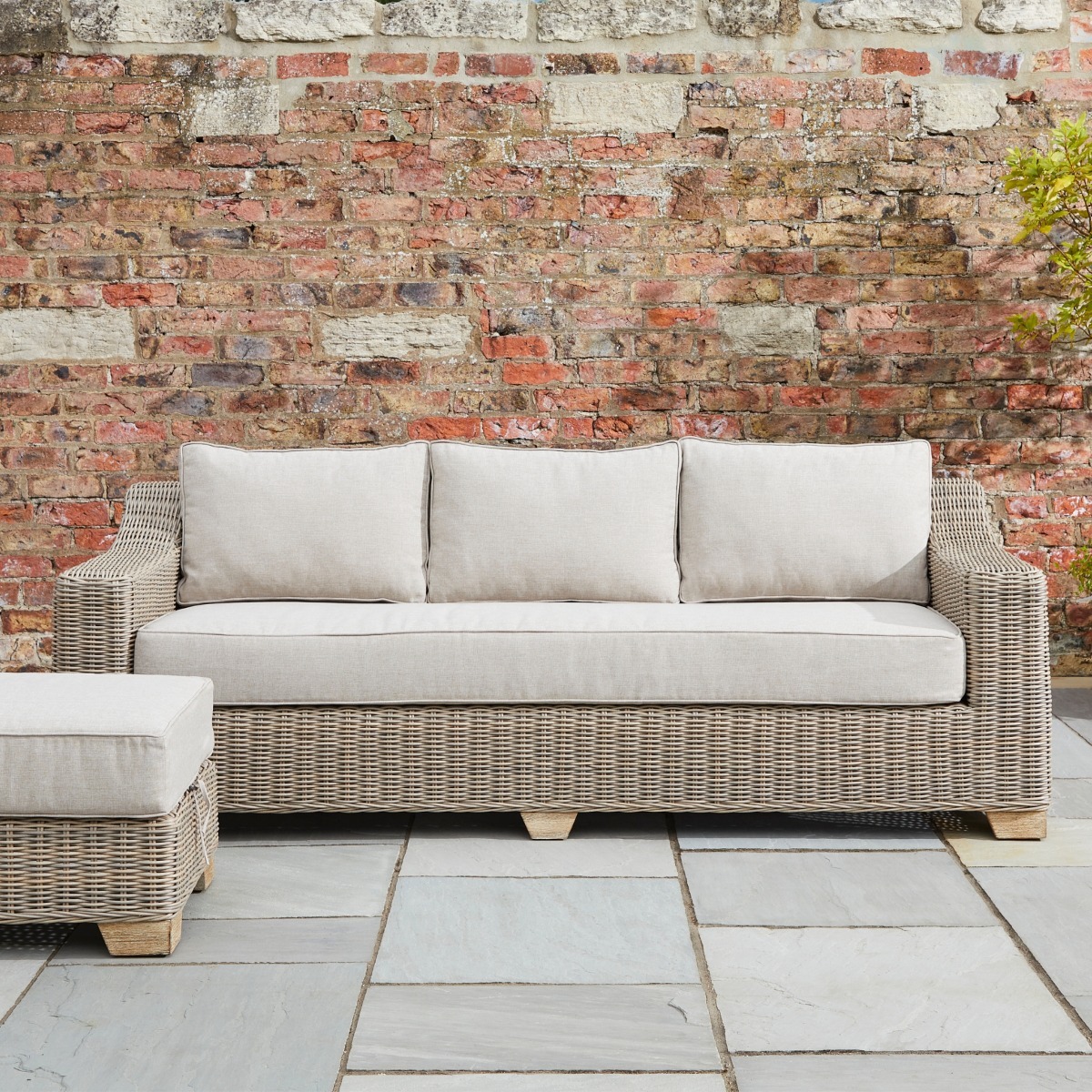 Capri Collection Outdoor Three Seater Sofa