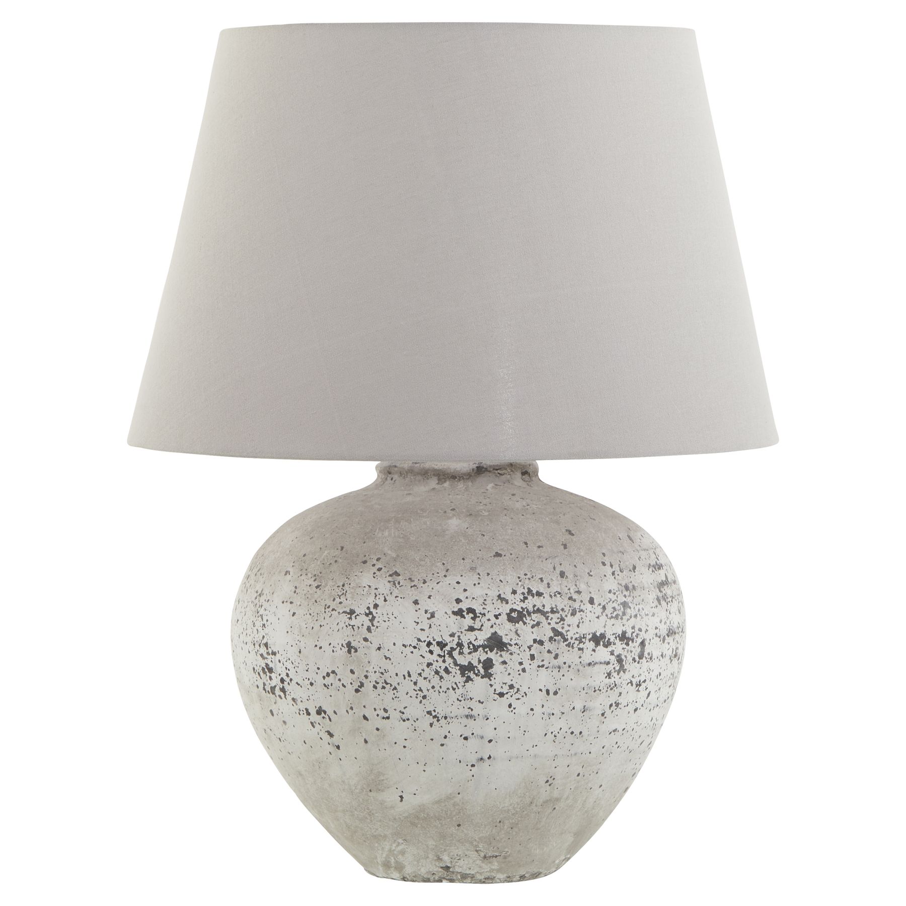 Regola Large Stone Ceramic Lamp by Hill Interiors | Style Our Home  