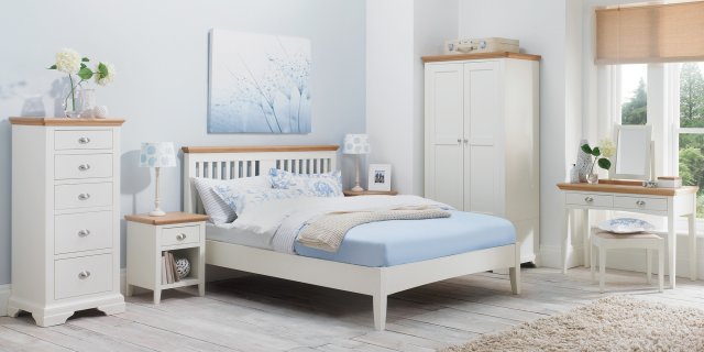 Hampstead Two Tone 3 Drawer Nightstand - Style Our Home