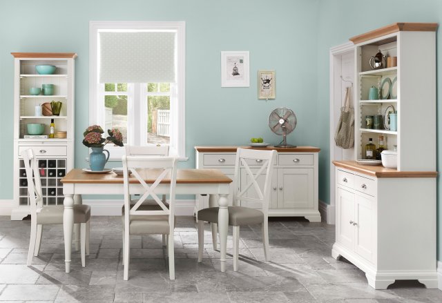 Hampstead Two Tone X Back Chair (a pair) - Style Our Home