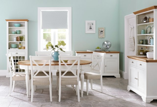 Hampstead Two Tone X Back Chair (a pair) - Style Our Home 