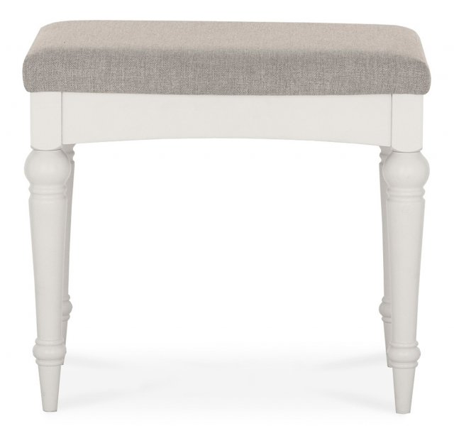 Montreux Soft Grey Stool - Style Our Home