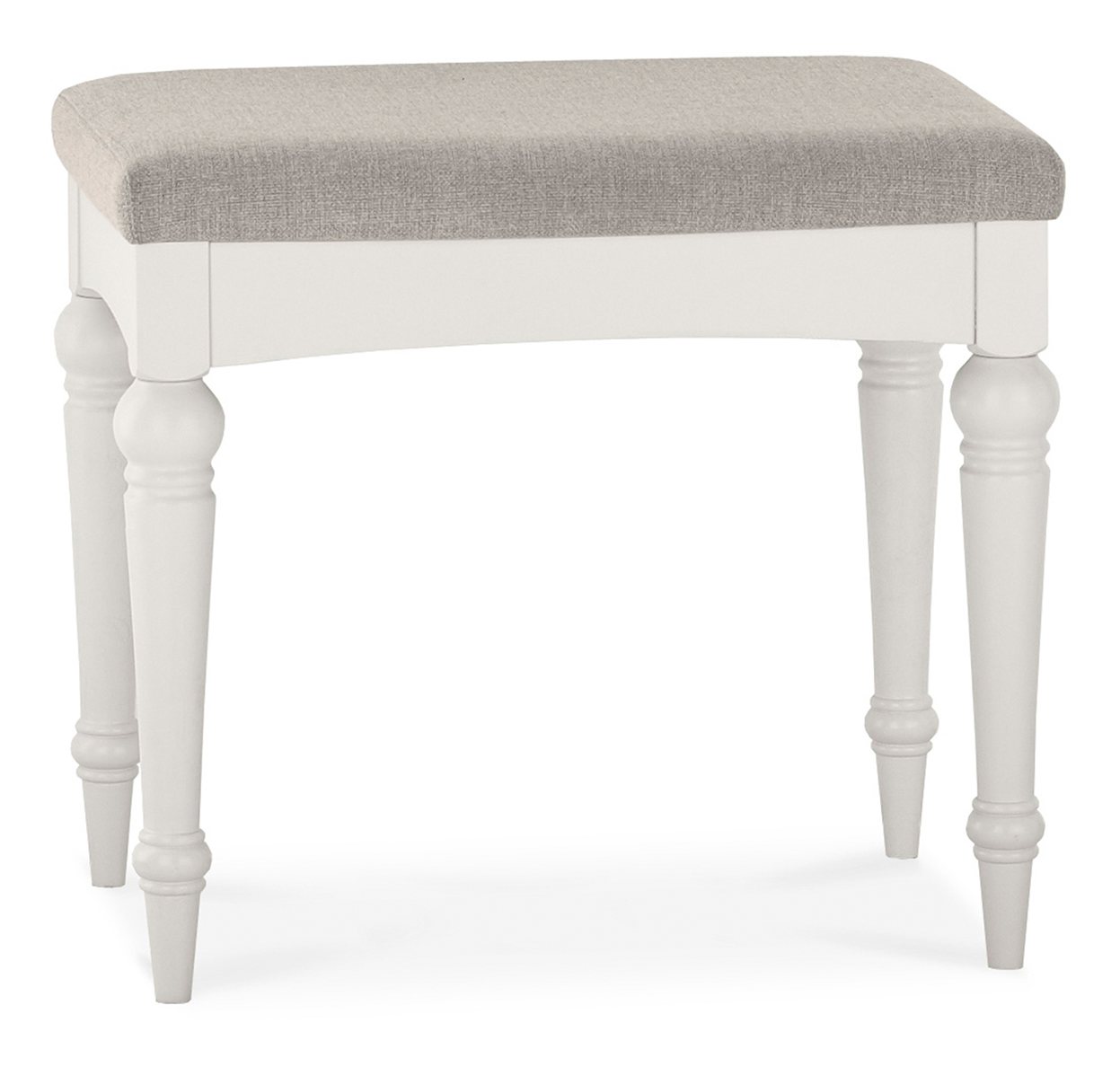 Montreux Soft Grey Stool - Style Our Home