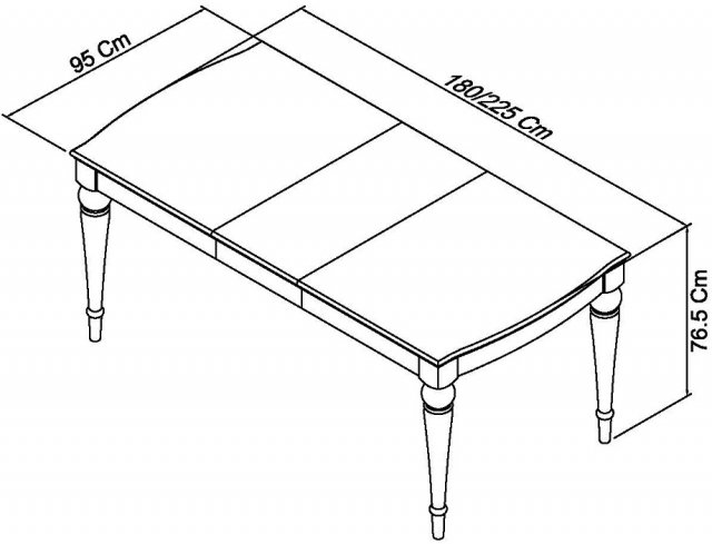 Montreux Washed Oak & Soft Grey 6-8 Extension Dining Table - Style Our Home