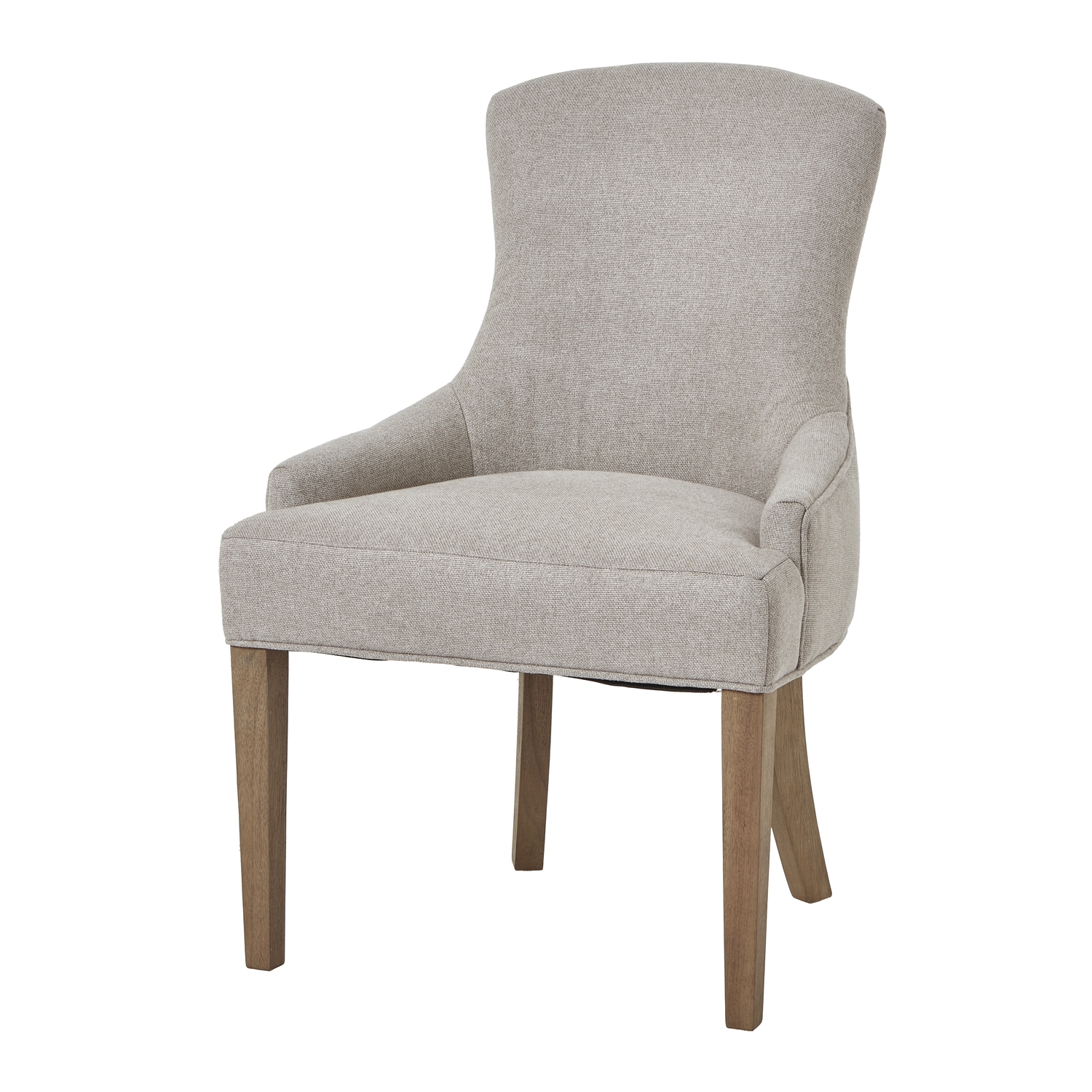 Brockham Oatmeal Twill Dining Chair by Hill Interiors | Style Our Home  