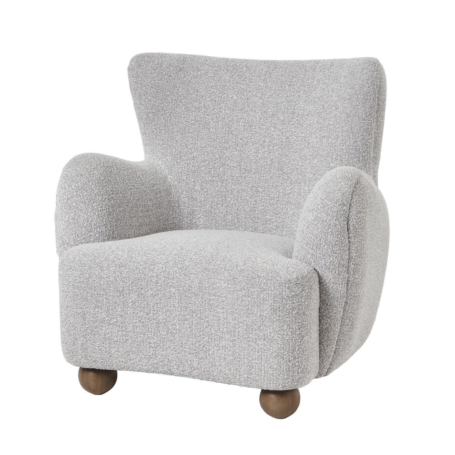 Greige Hui Large Arm Chair by Hill Interiors | Style Our Home  