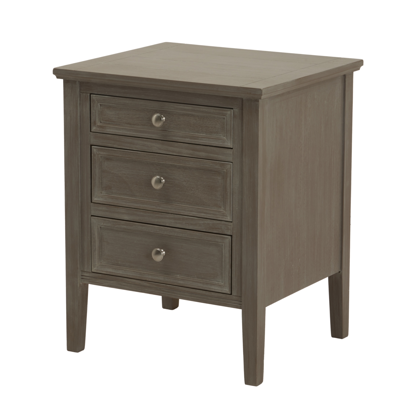 The Serene Collection Three Drawer Bedside Table by Hill Interiors | Style Our Home  