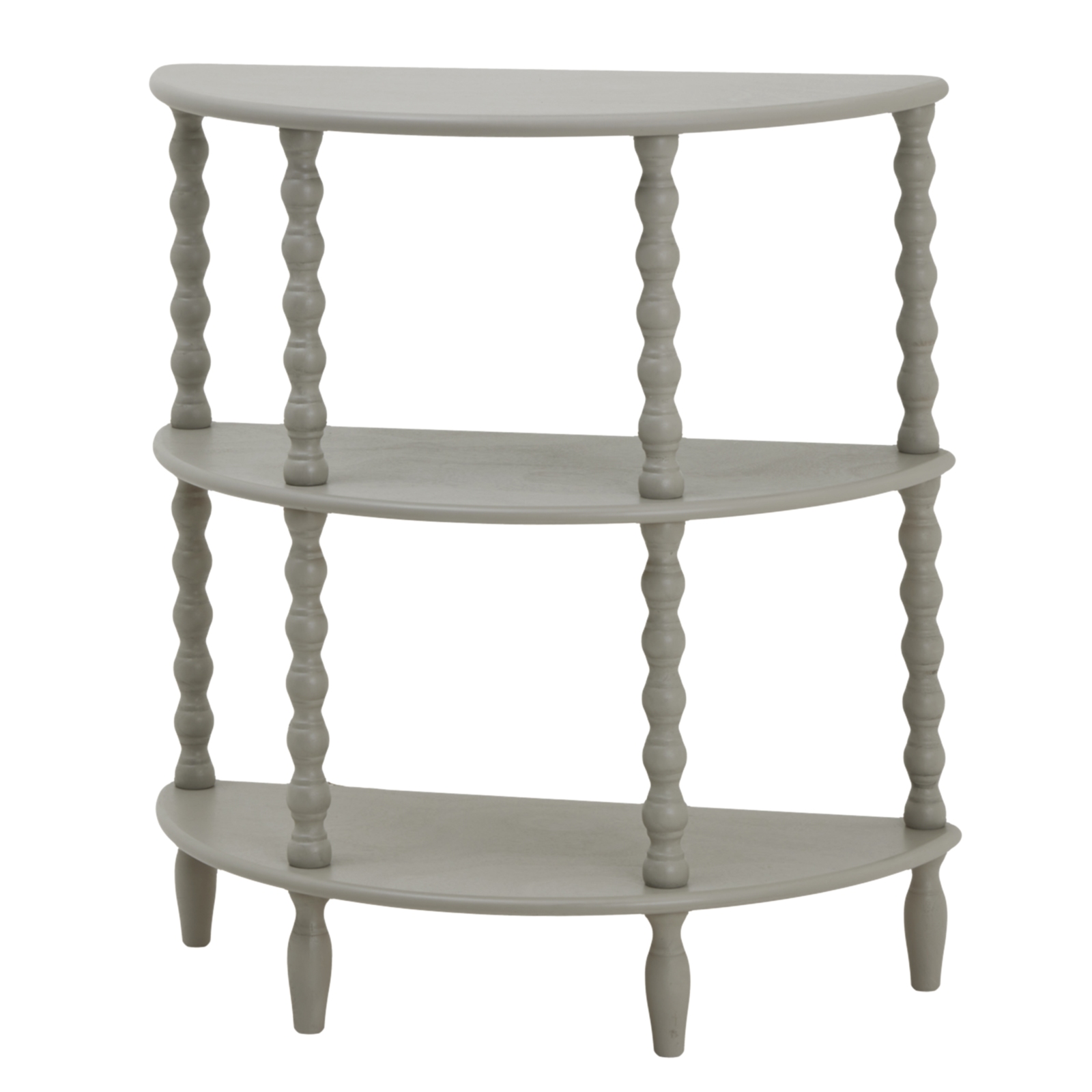 The Camden Collection Half Moon 3 Tier Table by Hill Interiors | Style Our Home  